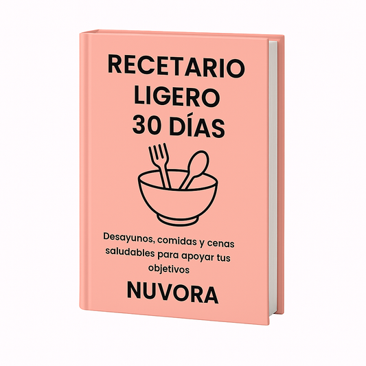 Nuvora™ - Recetario Ligero 30 Días